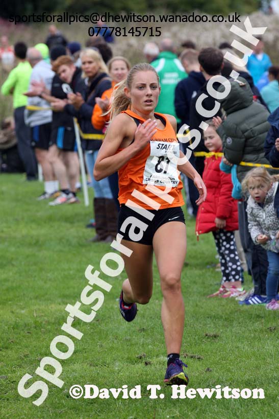 Senior womens Sunderland Harriers Open Cross Country. Photo: David T. Hewitson/Sports for All Pics
